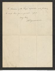 Nachlass Franz Steindachner, Brief von Carl H. Eigenmann an Franz Steindachner (20.06.1906), Inv.Nr. 123.01, Seite 2